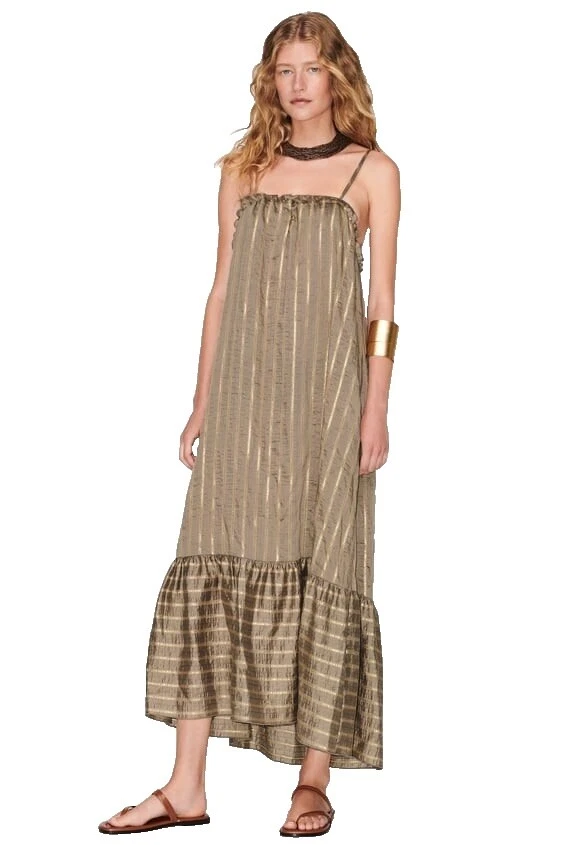 Vestidos Maxi a rayas Zara para De mujer