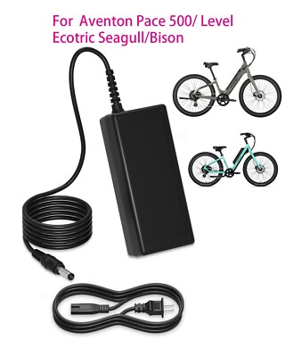 54.6V Adapter for 48 Volt Hiboy Aventon Pace 500/ Level, Ecotric Seagull/Bison