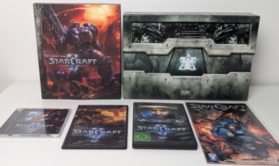Starcraft II Wings of Liberty Collectors Edition PC gebraucht in OVP