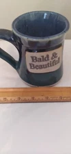 Tumbleweed Pottery Handcrafted Bald & Beautiful Coffee Mug