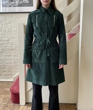 Miu Miu Fw 2002 Runway Coat Corduroy Emerald Green Size 44 Fits Like A Uk 10