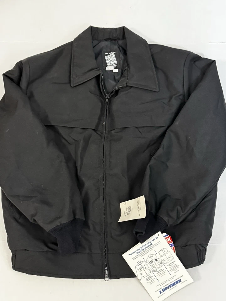 Jaqueta Bombardeiro Spiewak Original Agenda Oculta Grande Leve Nova Com Etiquetas - Imagem 2 de 4