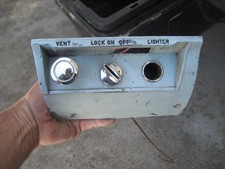 1957 1958 Buick Dash Panel-lower Dash Cover Vent Control Ignition Switch Lighter