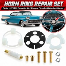 For 1957-1966 Chevy Bel Air Biscayne Impala El Camino Nomad Horn Ring Repair Set