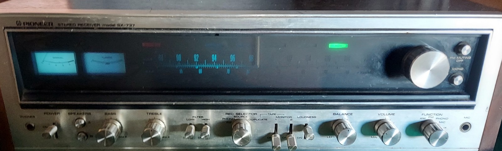 Pioneer SX 737 vintage audio equipment - eBay listing photo 4