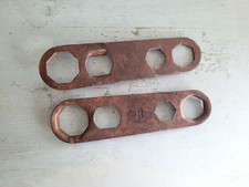 Ford Model T Hubcap Wrench Lot Of 2 H And Ford Script T-1349 Vintage Original