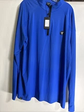 Sunday Swagger XXL Lightweight Men’s 1/4 Zip Basic Cobalt Golf