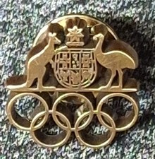Australia Pin Australian Olympic Committee