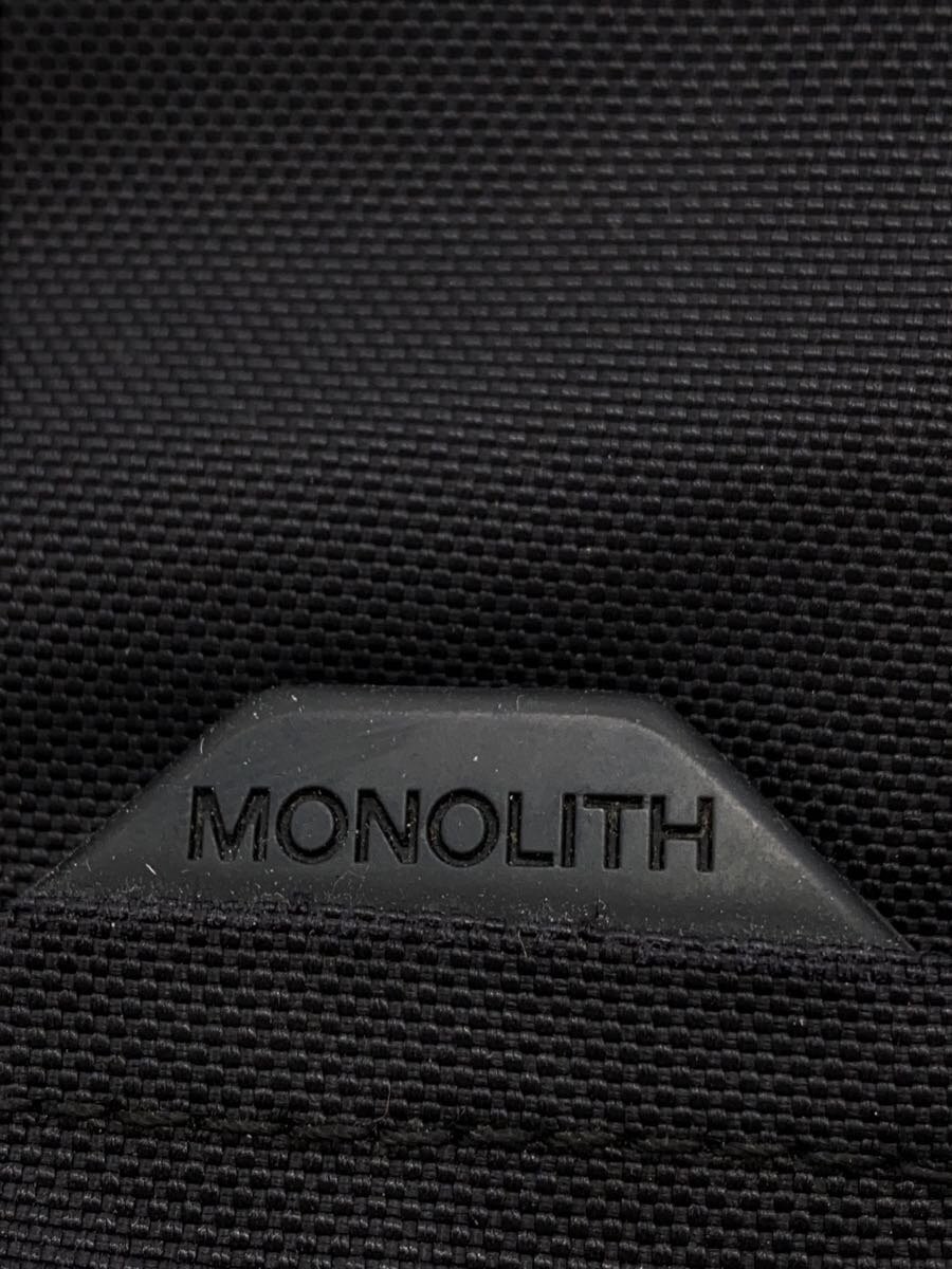 MONOLITH Backpack Nylon Black Solid Color from Ja… - image 5