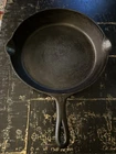 Griswold Large Block Logo #10 Vintage Cast Iron Skillet 716 Heat Ring Decor Read