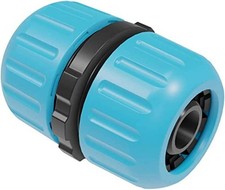Hose Repair Connector ABS - Quick Leak Fix for Garden Hoses, Tool-Free Seal