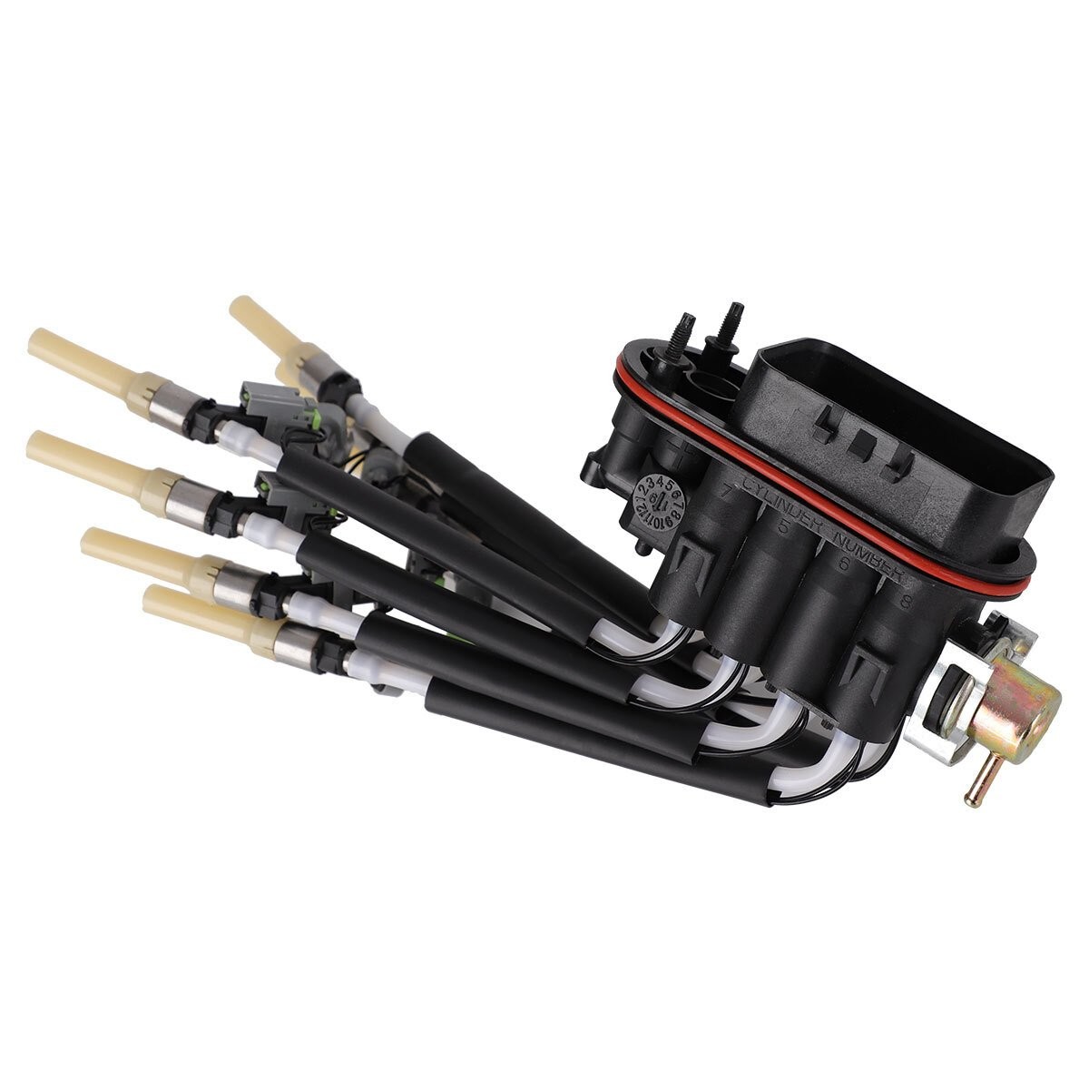 FJ504 For Chevy GMC Pickup Truck V8 5.0L 5.7L 8-Port Spider Vortec Fuel Injector thumbnail 16