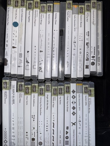 Huge Lot 30 Stampin’ Up! Stamp Sets Retired Cling Stamps