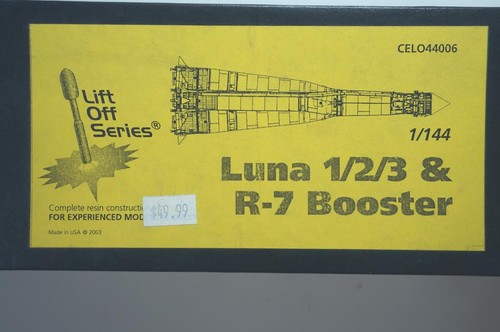 1/144 SUPERB METEOR #44006 HIGH DETAIL OOP VERY RARE RESIN LUNA 123 & R7 BOOSTER