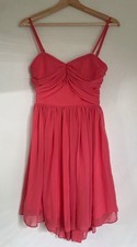 ASOS Coral Skater Dress Size 4