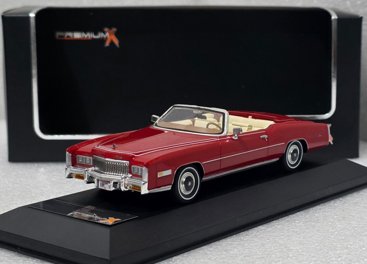 Cadillac Eldorado Convertible Open 1976 Red 1:43 Premium-X PRD003