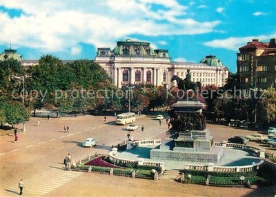 Sofia Sophia Platz Narodno Sobranie Denkmal Reiterstandbild