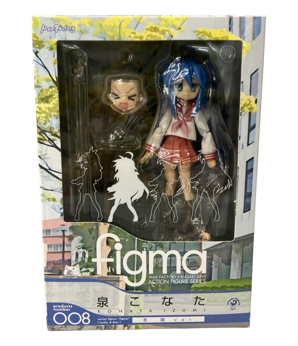 figma 泉こなた 008 フィギュア Figma 008 Lucky Star Konata Izumi Winter Clothes Ver Painted Max