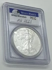 2014-W American Silver Eagle ASE - PCGS MS70 First Strike - Miles Standish Label