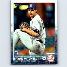 2015 Topps - Bryan Mitchell #224 (RC) - New York Yankees