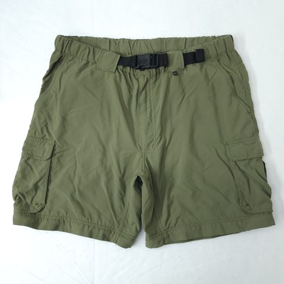 Boy Scouts of America Switchback Cargo Shorts Mens Large Green Camping Hiking