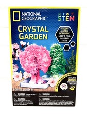 National Geographic Crystal Garden STEM Science Kit Grow Crystals Kids