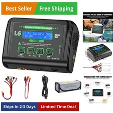 Lipo Caricabatterie 150W 10A Caricabatterie RC, Bilancia Caricabatterie Rapido Discha...