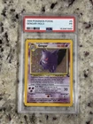 PSA 1 1999 Fossil Gengar Holo