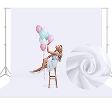 Aimosen 10x10 FT White Backdrop Background for Photography, 10 X 10 FT,