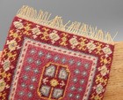 Vintage OOAK Hand Woven Wool Rug Artisan Dollhouse Miniature 1:12 — photo 5