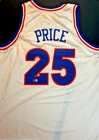MARK PRICE SIGNED #25 CUSTOM JERSEY - Size XL (Beckett) Cleveland Cavaliers
