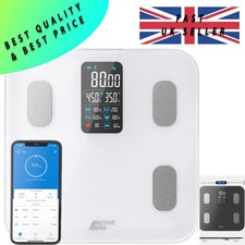 Active Era® Smart Bluetooth Body Fat Bathroom Scales | iPhone, Android, iOS App