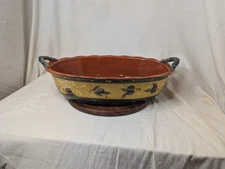 French Olivesby Certified International 14 Inch Oval Baker Kitchen Bakeware