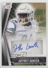 2022 SAGE Low Series Auto Black Jeffrey Gunter #A-JG Auto 12gr