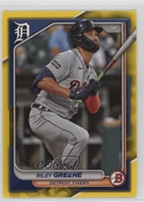 2024 Bowman Yellow Border /75 Riley Greene #16