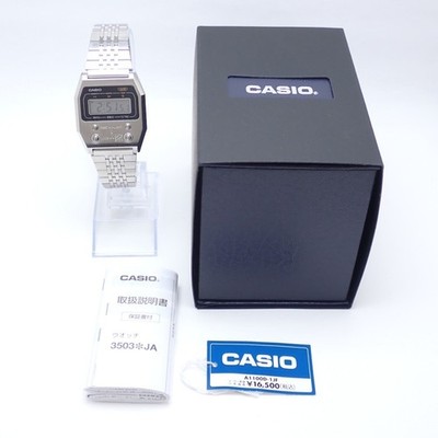 CASIO A1100D-1JF Premium Series Digital Quartz Watch Unisex New