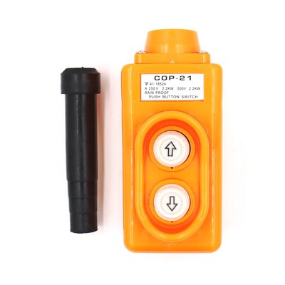 Baomain Up-Down Rain Proof Hoist Crane Pendant Pushbutton Switch COP-21 