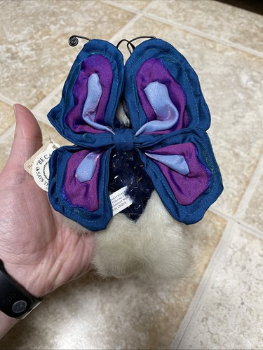 Boyds Bears Regenbogen Flowerflit Bär Schmetterling Mini Ornament mit Etikett 99872V - Bild 4 von 6
