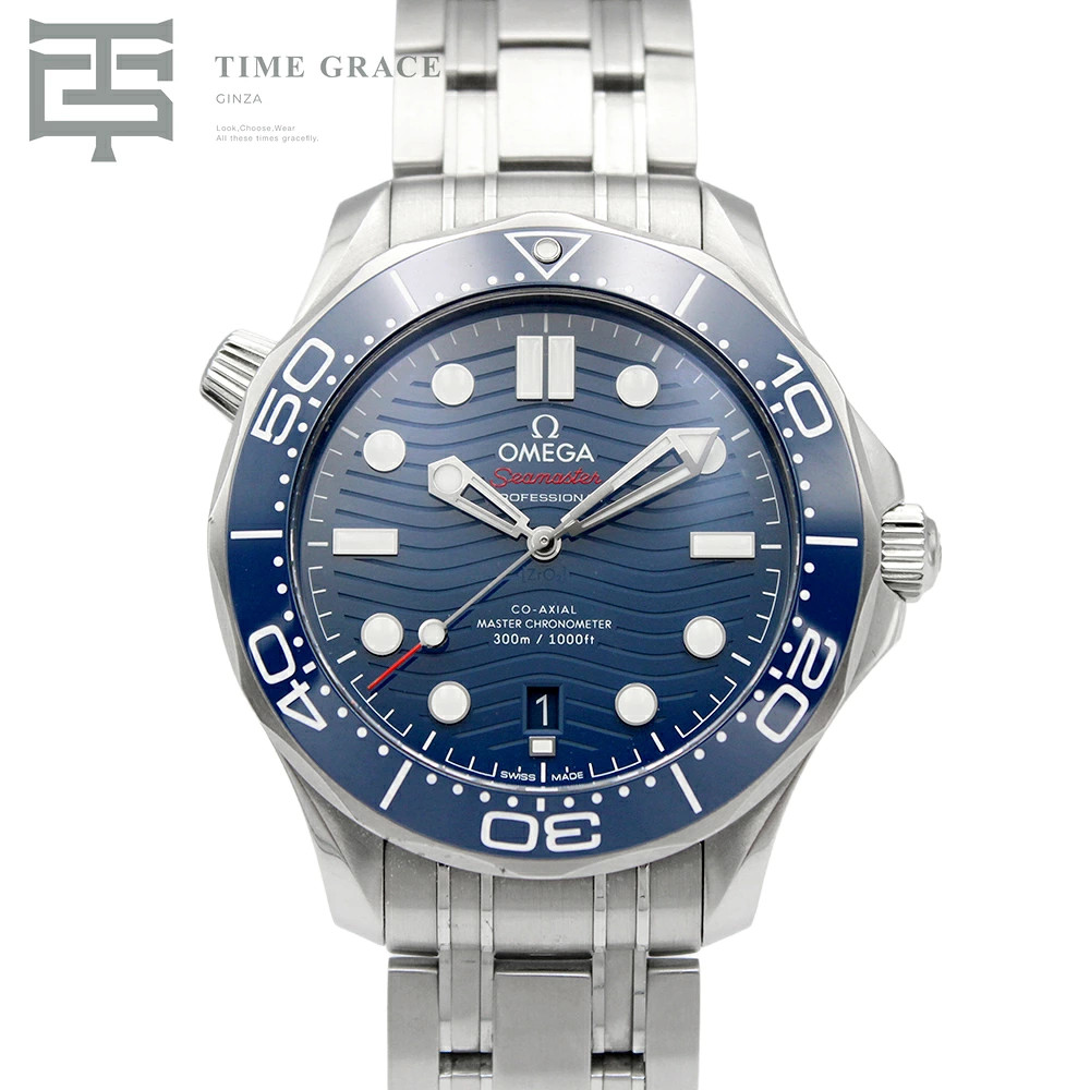Omega Seamaster Diver 300M Co-Axial Master Blue 210.30.42.20.03.001 42mm #TGW159