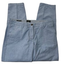 Talbots Relaxed chambray chino pants Women's size 8