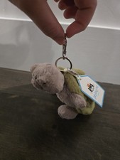Jellycat Timmy Turtle Bag Charm Plush Keychain Soft Toy New With tags AUTHENTIC