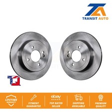 Rear Disc Brake Rotors Pair For Hyundai Accent Kia Rio K8-100928