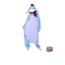 SAZAC Character Fleece Kigurumi One Size Fits All Disney Eeyore