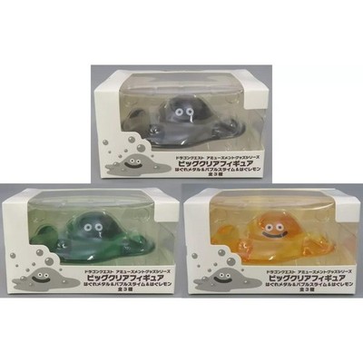 3er Set Dragon Quest AM Big Clear Figuren: Hagure Metal Bubble Slime Haguremon