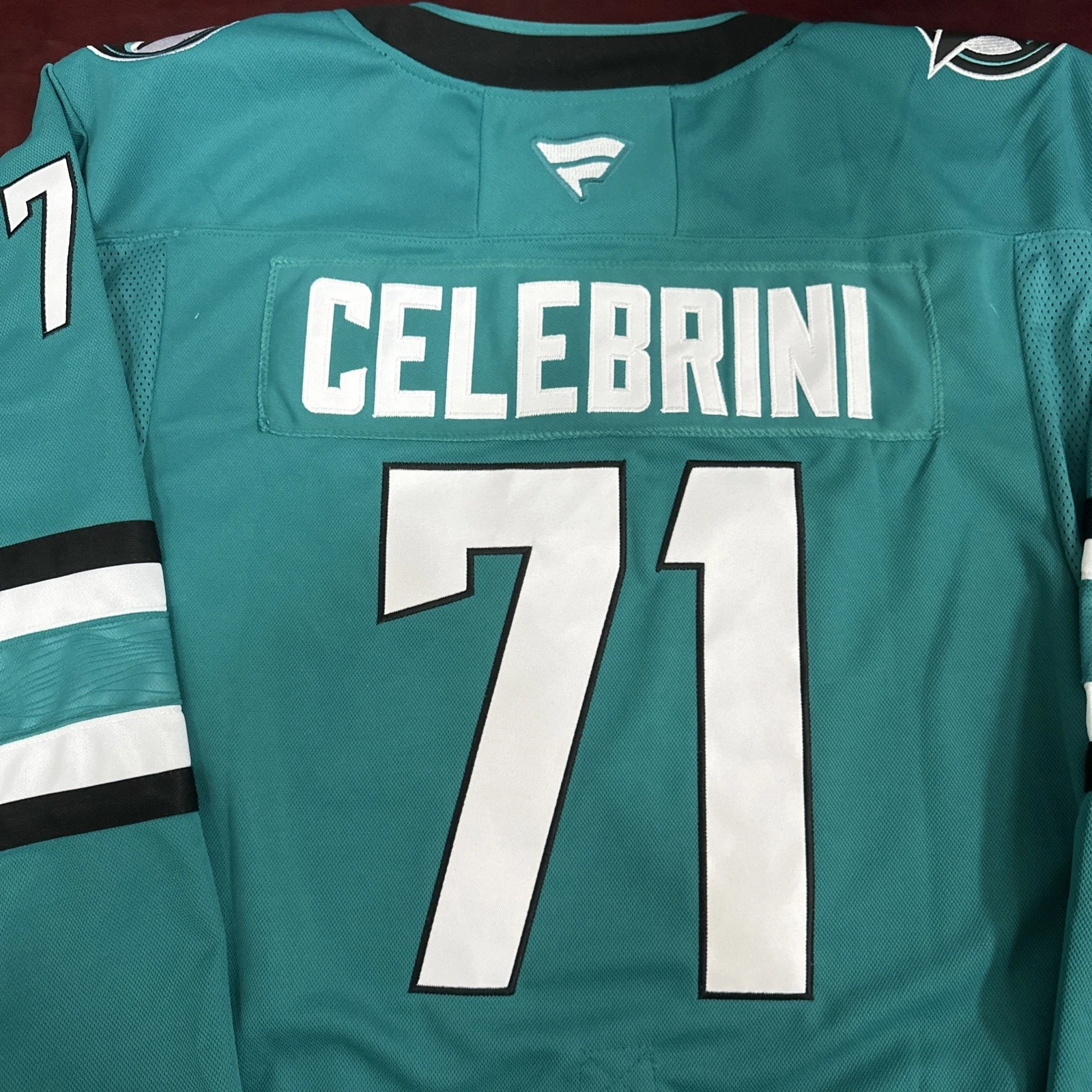 Macklin Celebrini Jersey San Jose Sharkss #71 Printed Jersey