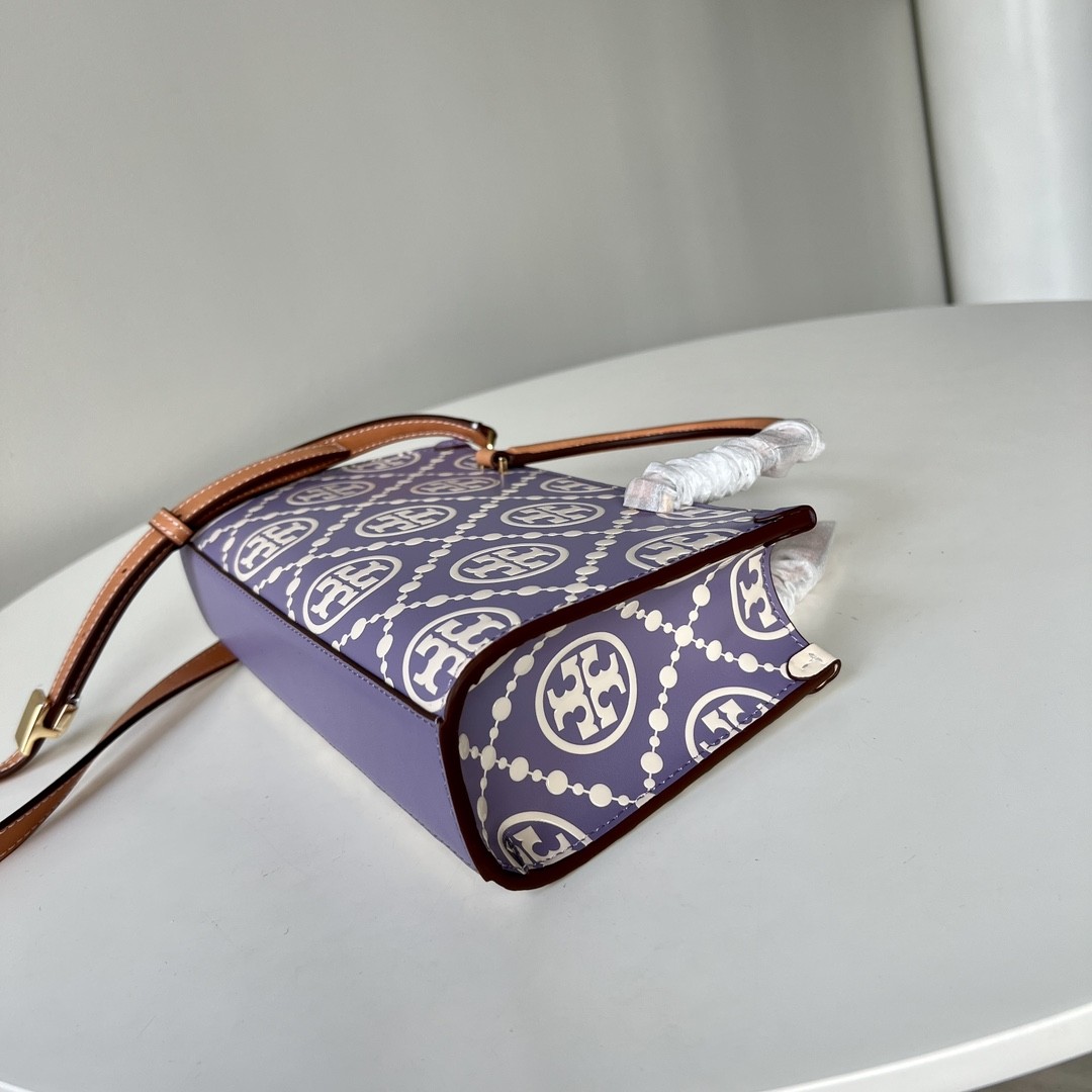 Tory Burch T Monogram Small Rectangular Tote Cros… - image 5