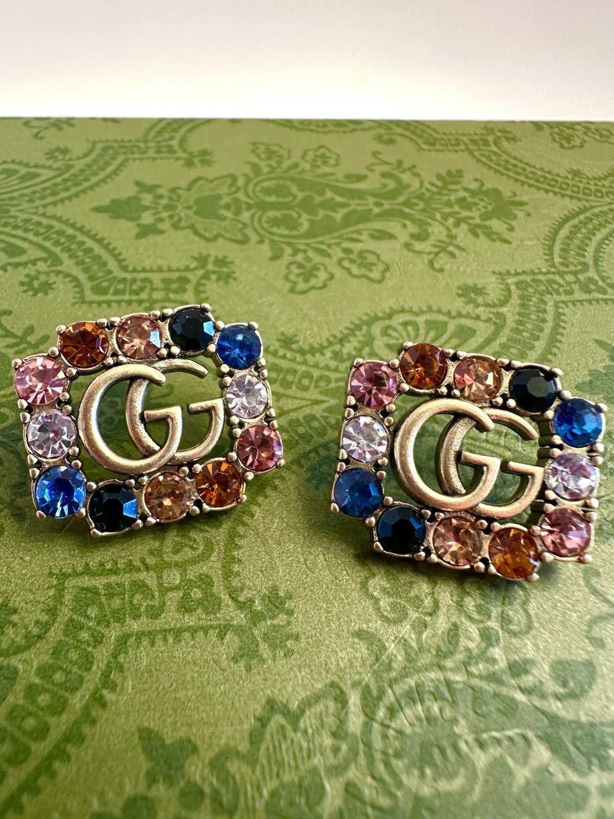 gucci multicolor stud earrings - image 5
