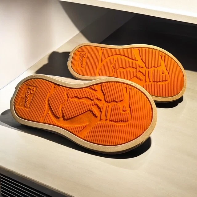 Penguin by Musingwear SLIP ON Sneakers Size Kids 8 Brown Orange - Image 4 of 4