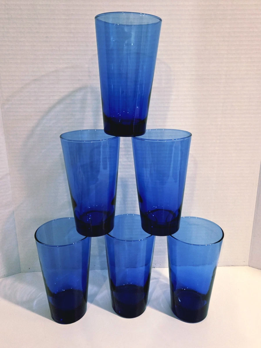 Anchor Hocking Cobalt Blue Glassware In Cobalt Glassware for sale