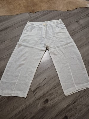 Yellow Label Leinen Hose weiß Gr.XL